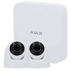 AJ-NVRKIT108-2XTURRET-W
