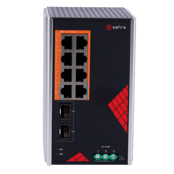 SF-SWI1008HIPOE-GF-AC-130-DIN - Imagen 2