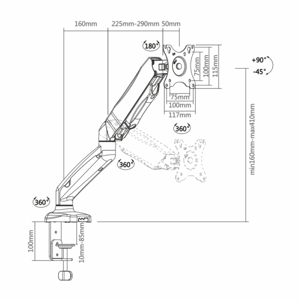 TVM-1327DESK-FLEX - Imagen 2