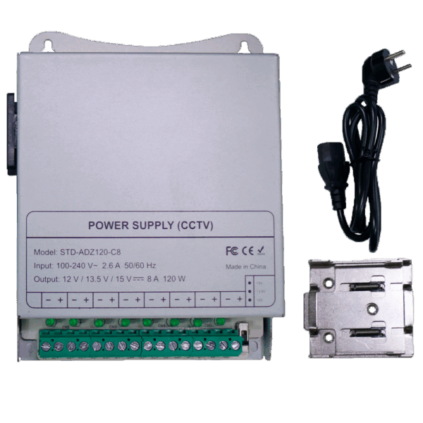 DC12V10A-8-DIN - Imagen 2