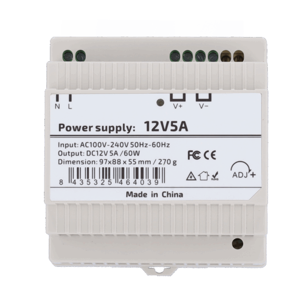 DC12V5A-DIN-P - Imagen 2