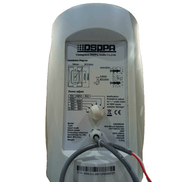 DSPPA-DSP8063W - Imagen 4