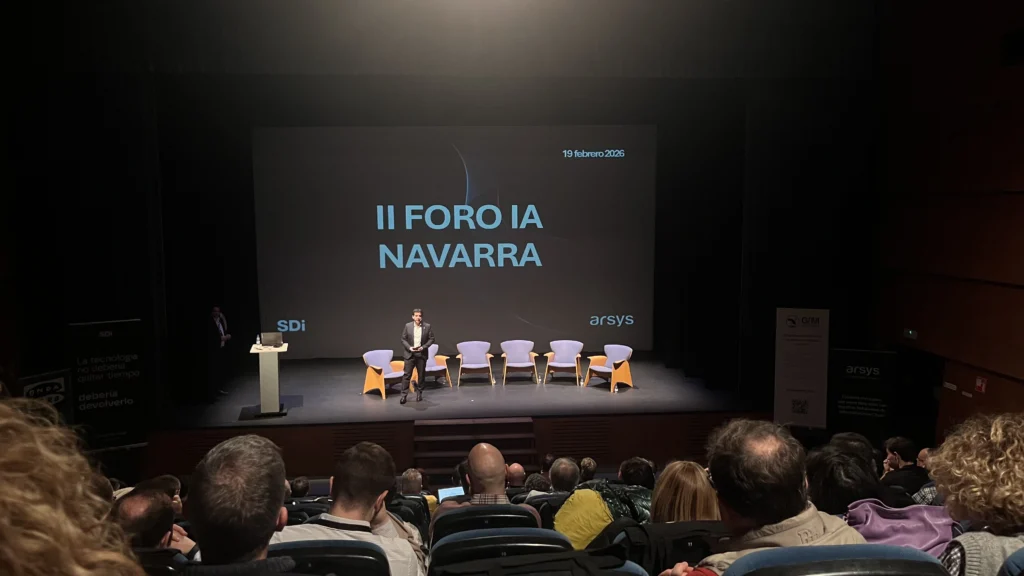 II Foro de IA para PYMES celebrado en el Auditorio de Noáin en Navarra