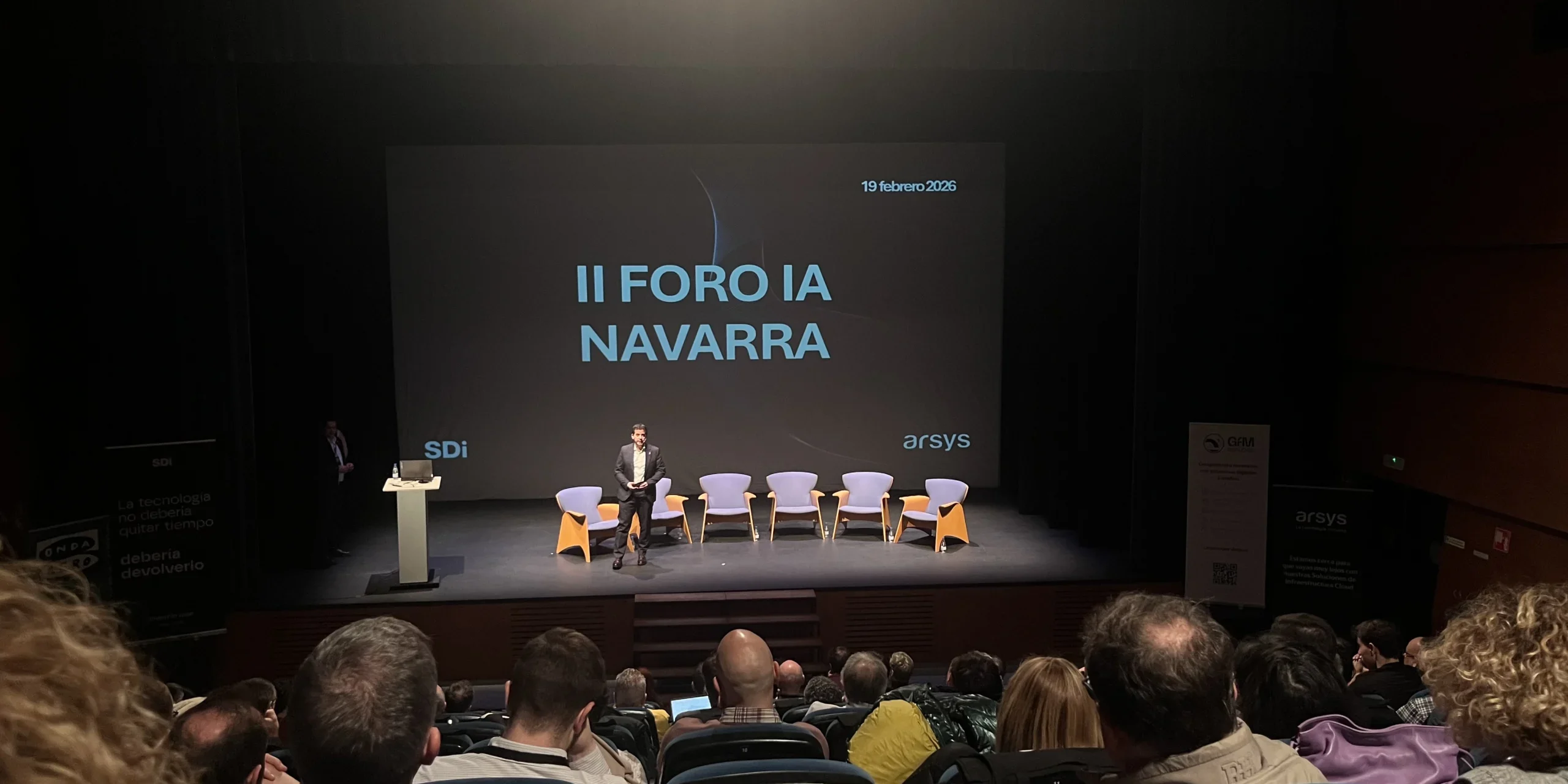 II Foro de IA para PYMES celebrado en el Auditorio de Noáin en Navarra
