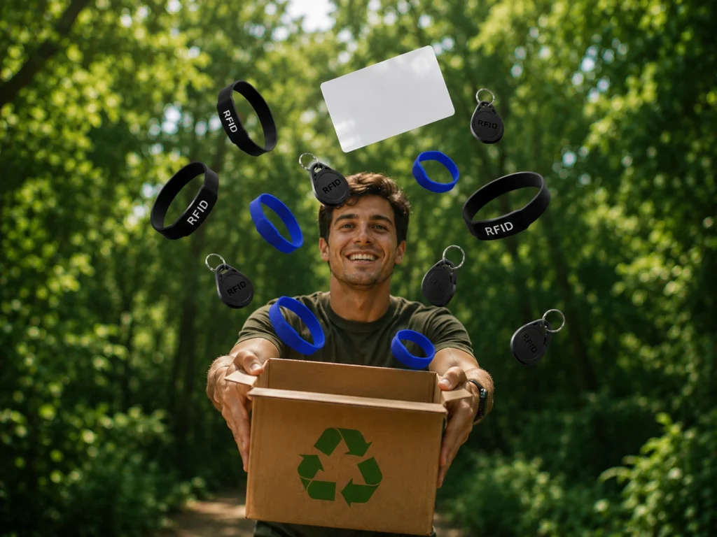 sostenibilidad-rfid-pulseras-tarjetas-llaveros-reciclaje