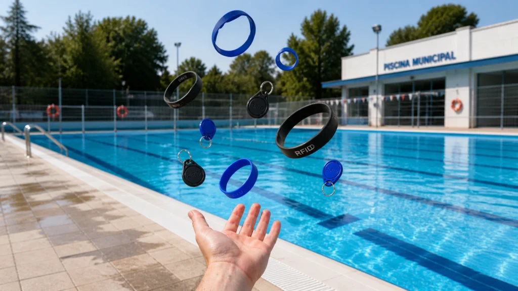 rfid-piscina-municipal-pulseras-llaveros-control-accesos